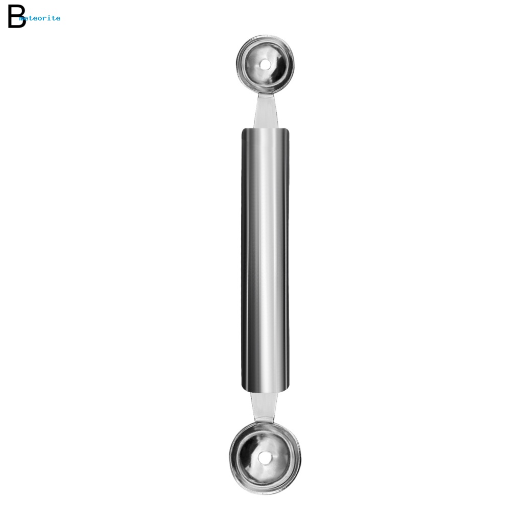 Muỗng Múc Kem/Trái Cây Hình Tròn Bằng Thép Không Gỉ 410