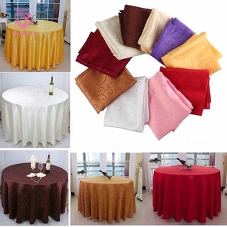 Khăn bàn tròn và vuông khổ vuông 1m4 vải mịn