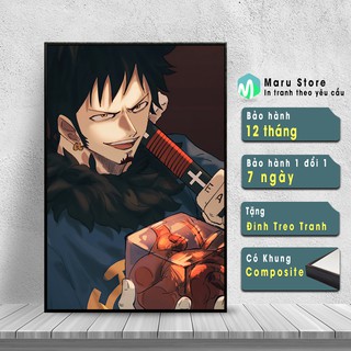 Tranh Canvas One Piece - Trafalgar Law - Tranh Treo Tường Anime