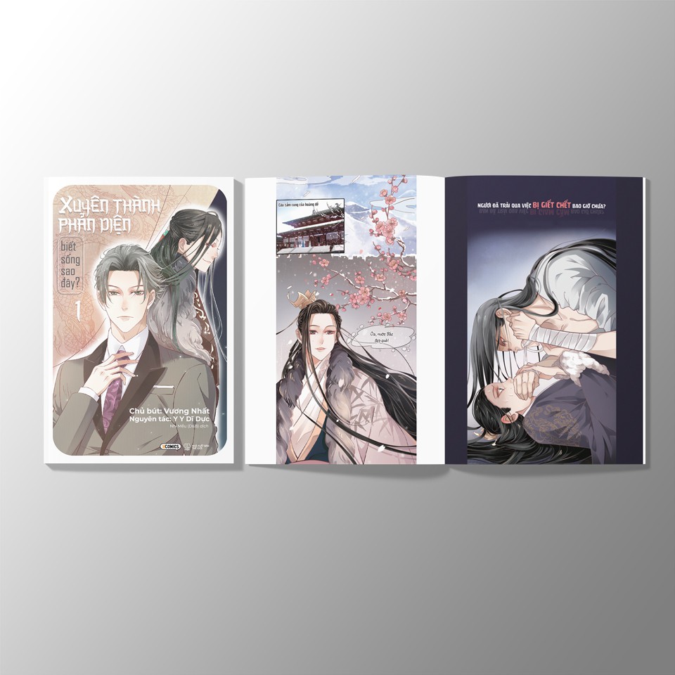 Truyện tranh - Xuyên thành phản diện biết sống sao đây - Tập 1 (Bản ĐB Tặng kèm Bookmark+Standee)