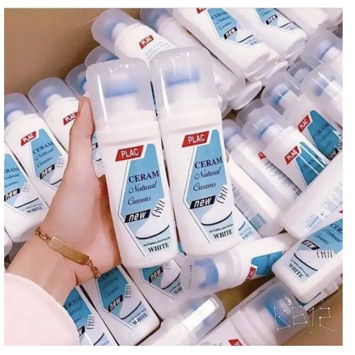 Lau Giày Tẩy Trắng PLAC Đa Năng 100ml Giúp Giày Sạch Nhanh Chóng Tiết Kiệm Thời Gian Đánh Giày