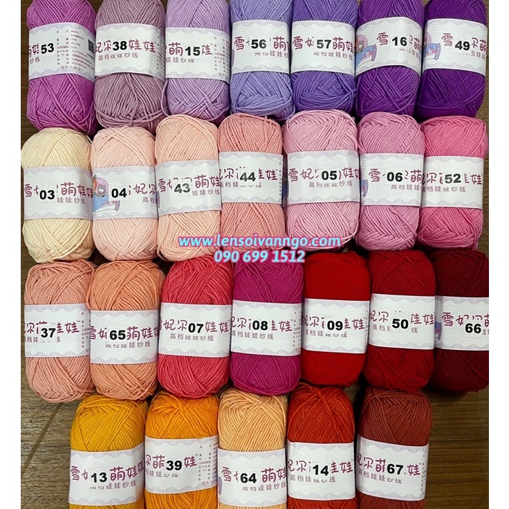 Len Baby Yarn hàng loại 1