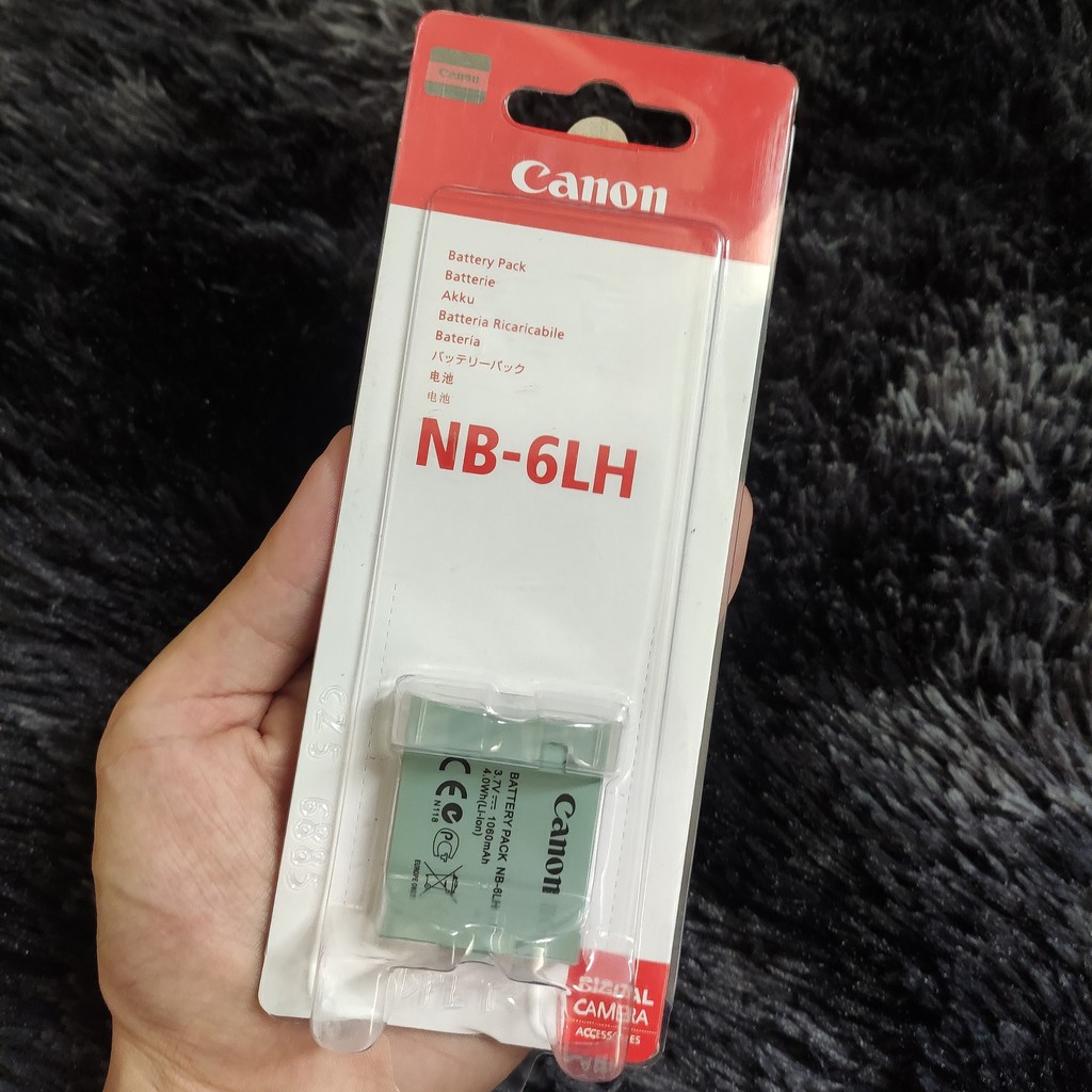 Pin máy ảnh Canon NB-6L ( NB 6L )- Cho Canon PowerShot D10, D20, ELPH 500, N, S90, S95, SD1200 IS, SD1300 IS, SD3500 IS