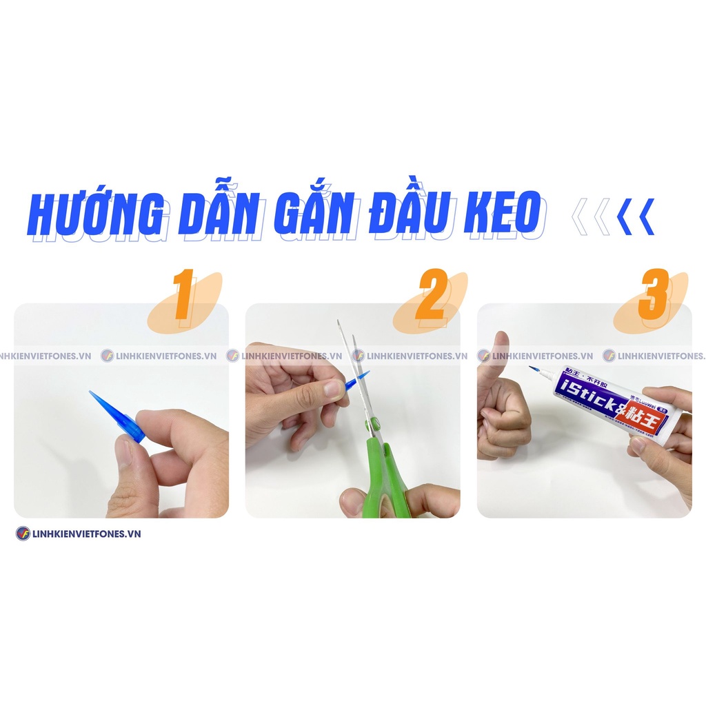 KEO ISTICK (ĐEN/ TRONG SUỐT)