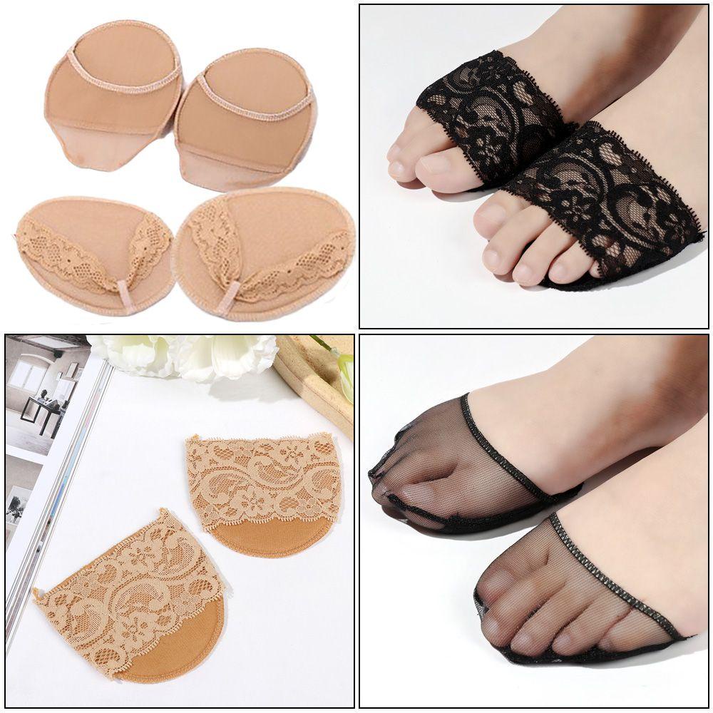 1 Cặp Đệm Lót Chân Thấm Hút Mồ Hôi Chống Trượt Hữu Ích Cho Nữ