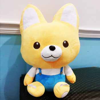 Gấu Bông Cáo Eddy (30cm) Trong Phim Hoạt Hình Pororo Và Những Người Bạn