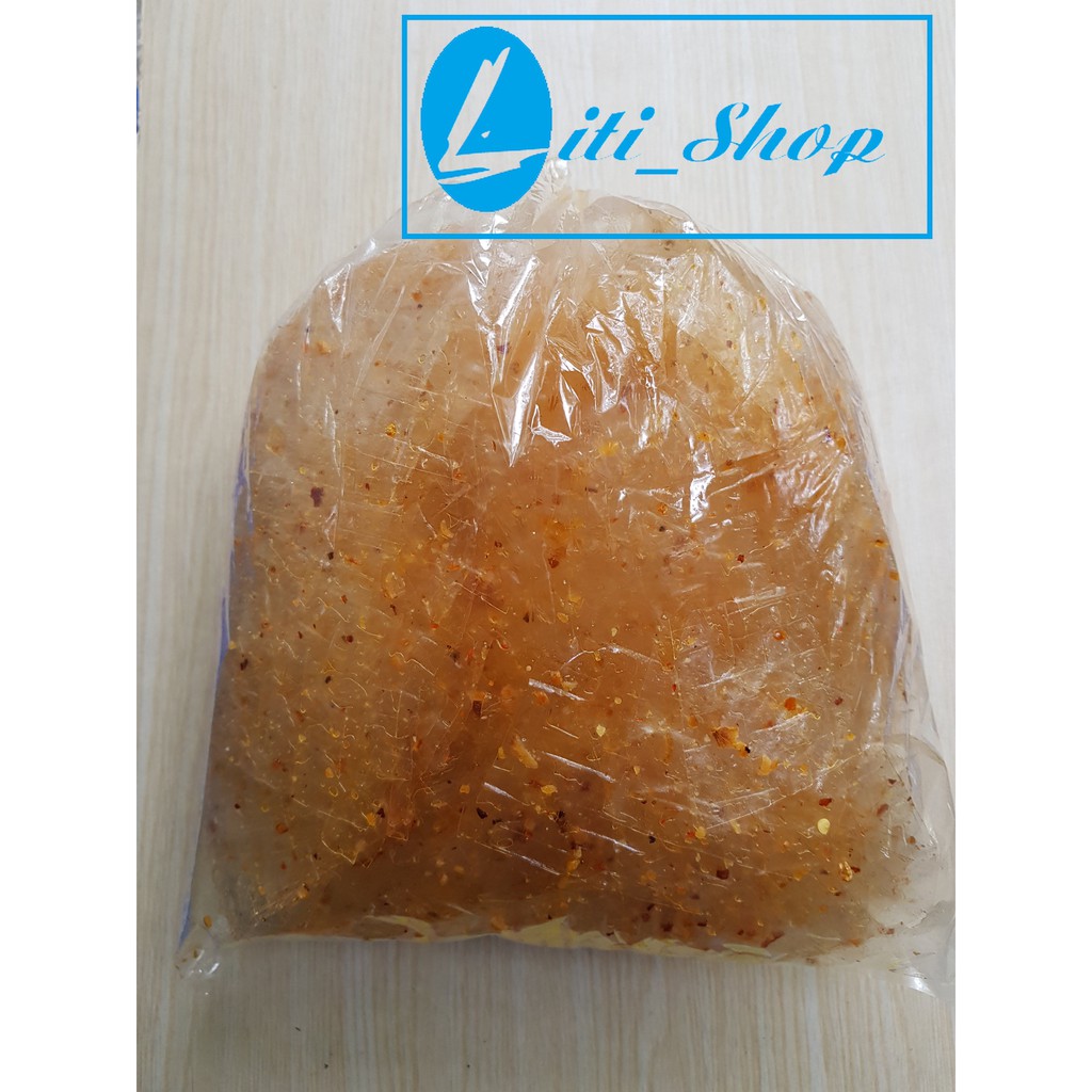 Bánh tráng vuông trộn tỏi 500Gr [Út yến]