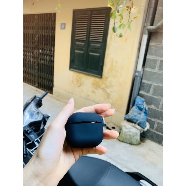 🌟 Airpod 3 2021 🌟 Vỏ Bọc Tai Nghe Case silicon dẻo trơn nhiều màu - Tặng kèm móc