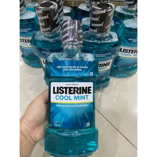 Nước súc miệng LISTERINE 750ML TẶNG 250ML