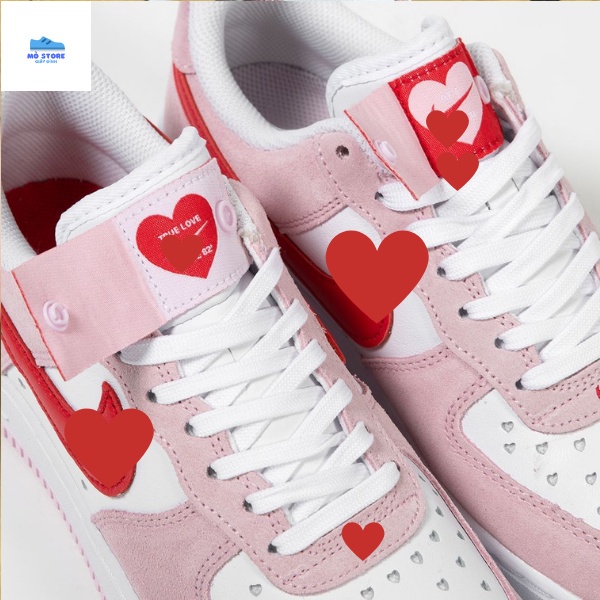 Giày AF1 hồng ,air force 1 Hàng Siêu Cấp quảng châu full box bill tất