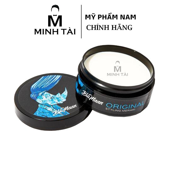 Sáp Vuốt Tóc Nam BLUMAAN - 74ml - Hàng Chính Hãng+ Xịt Dưỡng Tóc AZENMAN Parana 20ml + Lược Chải Tóc Texture