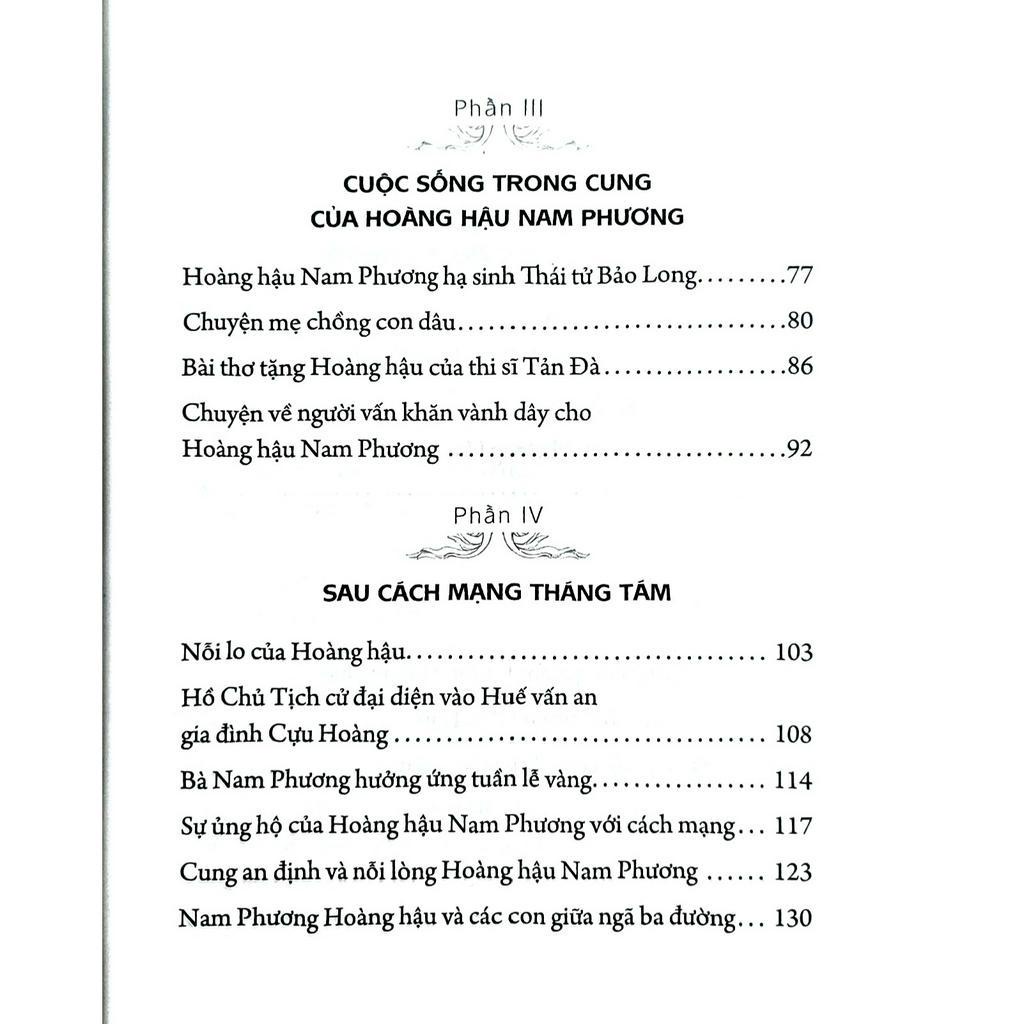 Sách - Nam Phương hoàng hậu cuối cùng - Lý Nhân Phan Thứ Lang