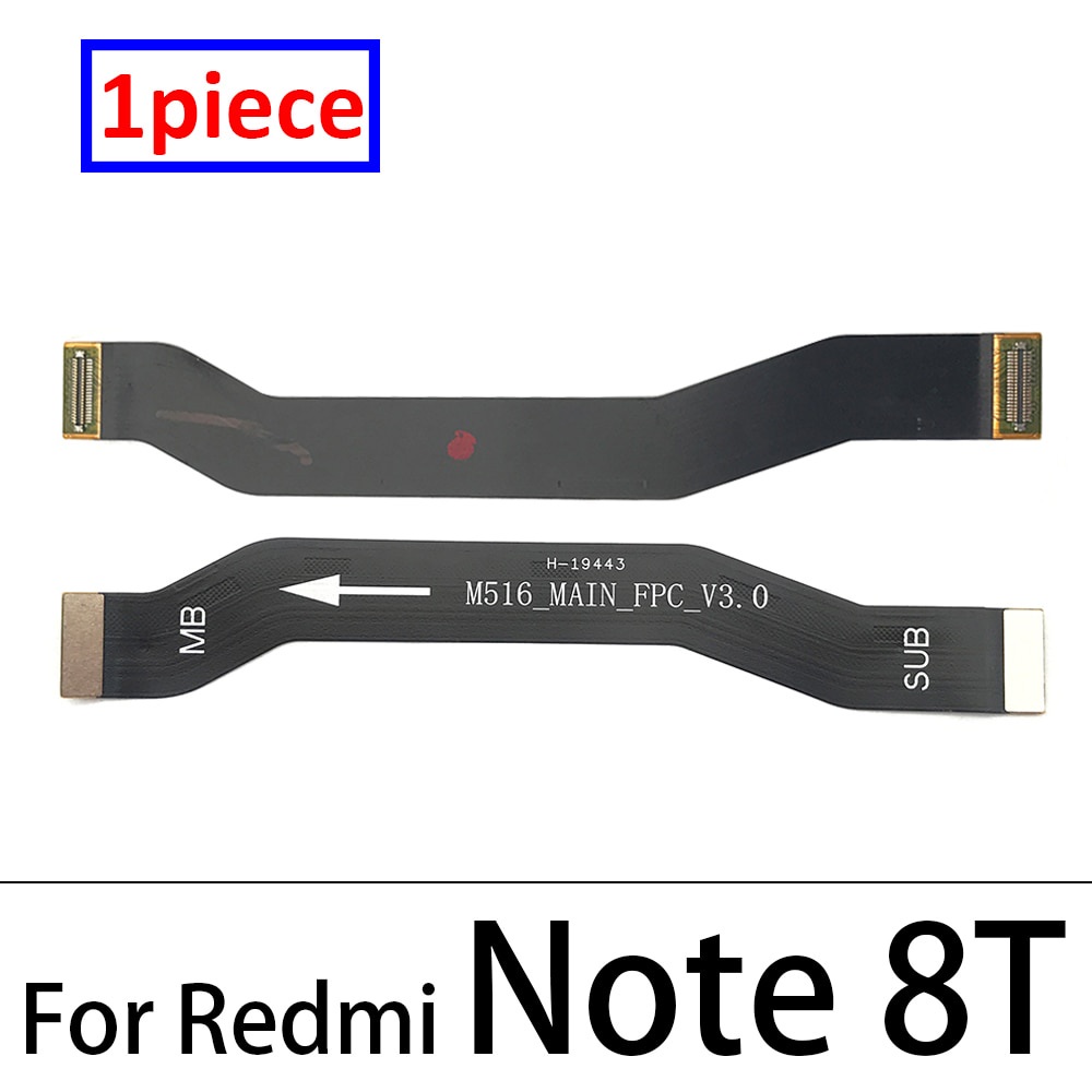 Dây Cáp Kết Nối Bo Mạch Chủ Màn Hình LCD Cho Xiaomi Redmi Note 6 7 8 9 10 Pro 9S 8T 8 8A 9 9A 9C