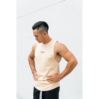 Unbeaten Tank Top UNS - Áo tank top tập gym, chất vải cotton co giãn 4 chiều, thấm hút, thoáng mát