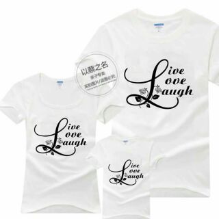 Combo 3 áo thun cotton gia đình