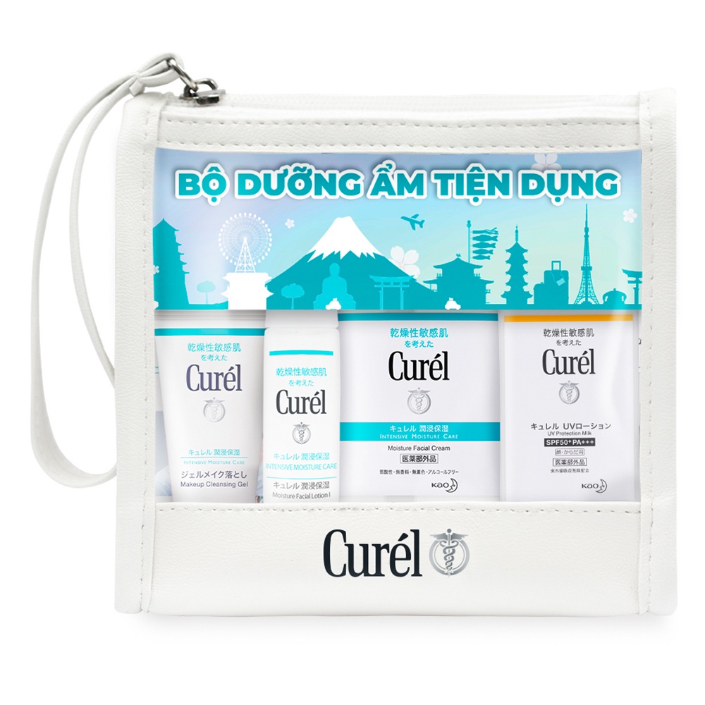 Bộ Dưỡng Ẩm Curél Trial Mini Size 4 sản phẩm