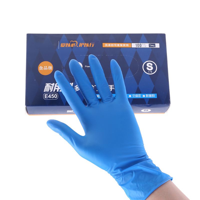 Găng Tay Vinyl Trong Suốt Dùng Một Lần Bảo Vệ Khi Kiểm Tra Thức Ăn