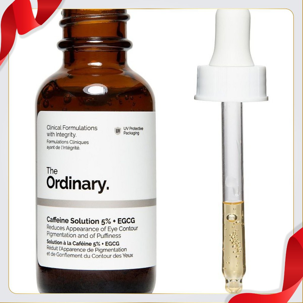 [ĐẸP TỰ NHIÊN] Serum mắt Caffeine Solution 5% + EGCG - The Ordinary [XANH TRÁI ĐẤT]