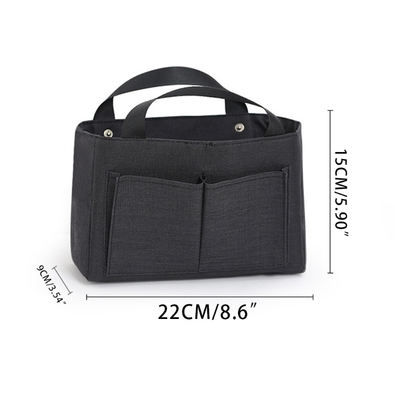 Túi Đựng Mỹ Phẩm Xách Tay Nhiều Ngăn Sức Chứa Lớn Cho Nữ