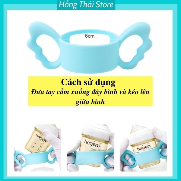 Tay Cầm Bình Sữa Avent, Tay Cầm Bình Sữa HG Chất Liệu Silicon Hình Cánh Tiên