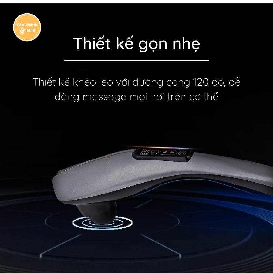 ✈️ [Freeship] MÁY MASSAGE CẦM TAY KHÔNG DÂY YT-1706 [6 đầu massage chuyên dụng]