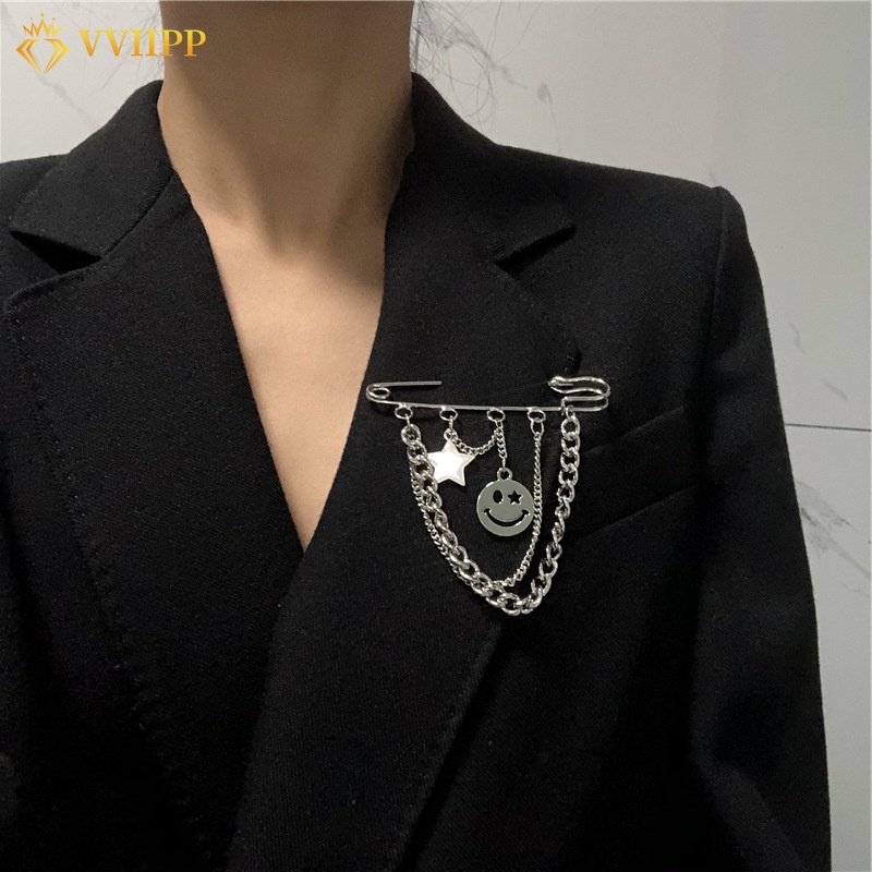 Ghim CàI ÁO HìNh Ngôi Sao MặT CườI ThờI Trang Cho Nữ