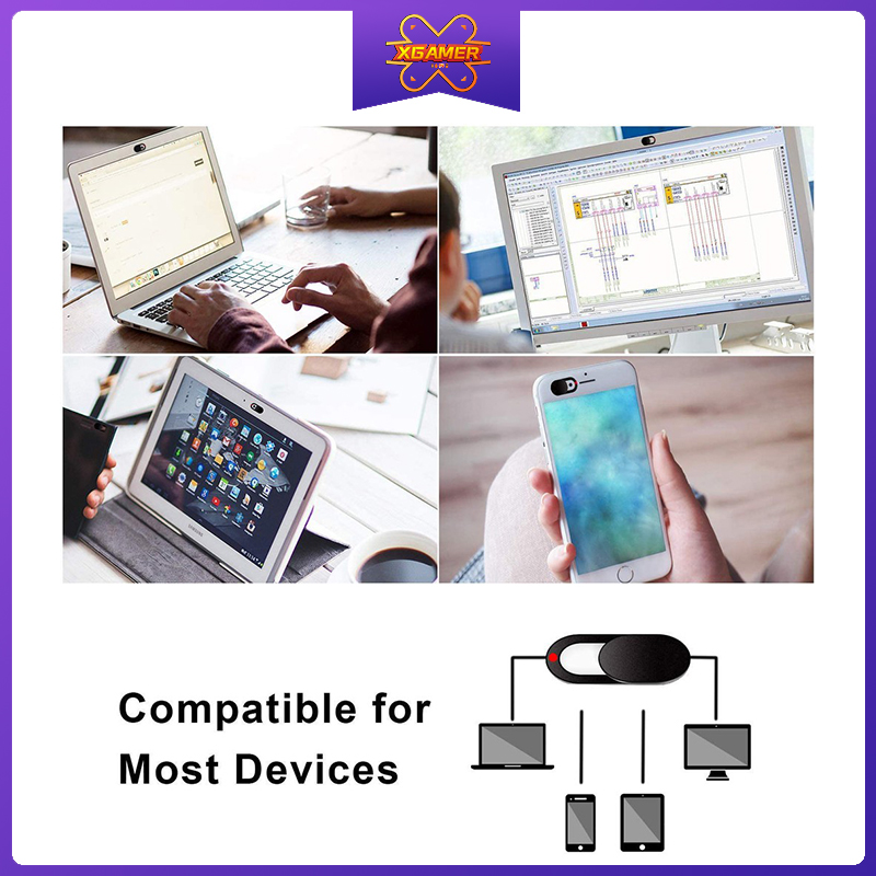 Thanh che webcam dạng truợt cho Macbook/iPhone/iPad/iMac/PC | BigBuy360 - bigbuy360.vn