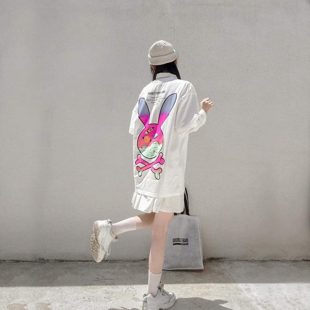 Áo thun in Bad Rabbit sỉ 48k