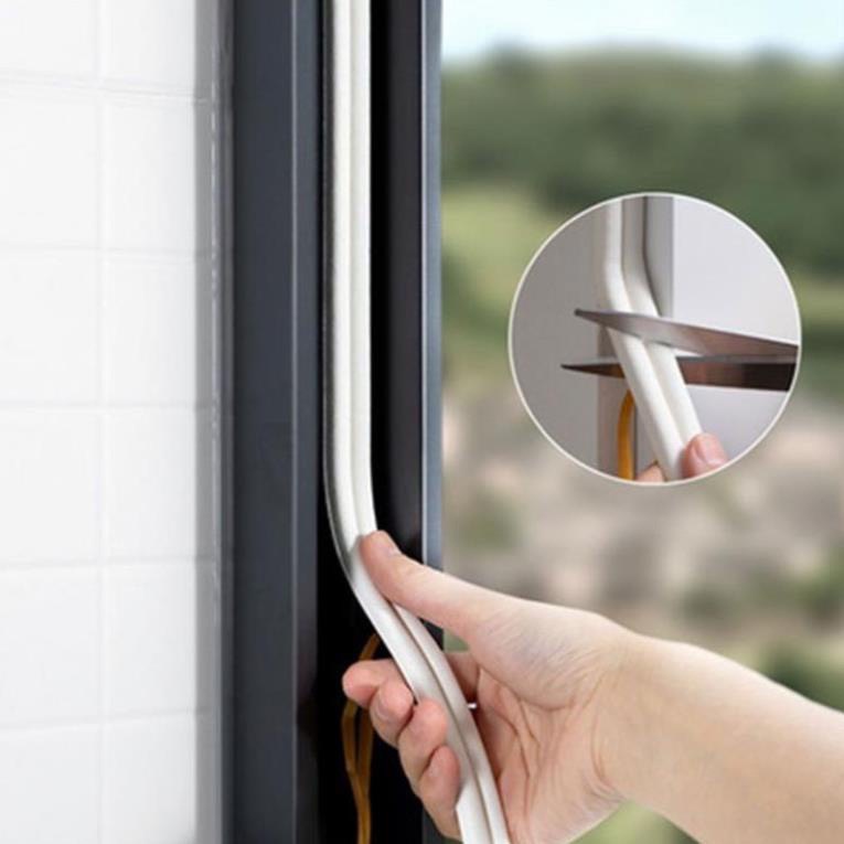 Cuộn Ron cửa chống ồn , Mút Dán Khe Cửa Đa Năng Cách Âm, Chắn Gió, Bụi Bẩn Cao Cấp