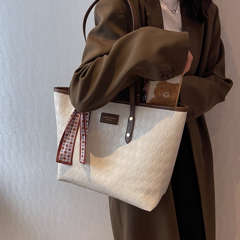 Túi tote Đeo Vai Cỡ Lớn Kiểu retro Cá Tính