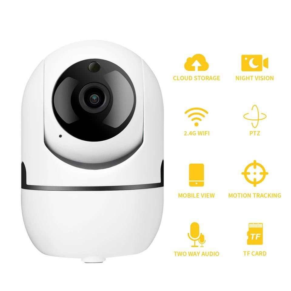 Camera Không Dây Hồng Ngoại Hỗ Trợ Tầm Nhìn Ban Đêm Cho Bé