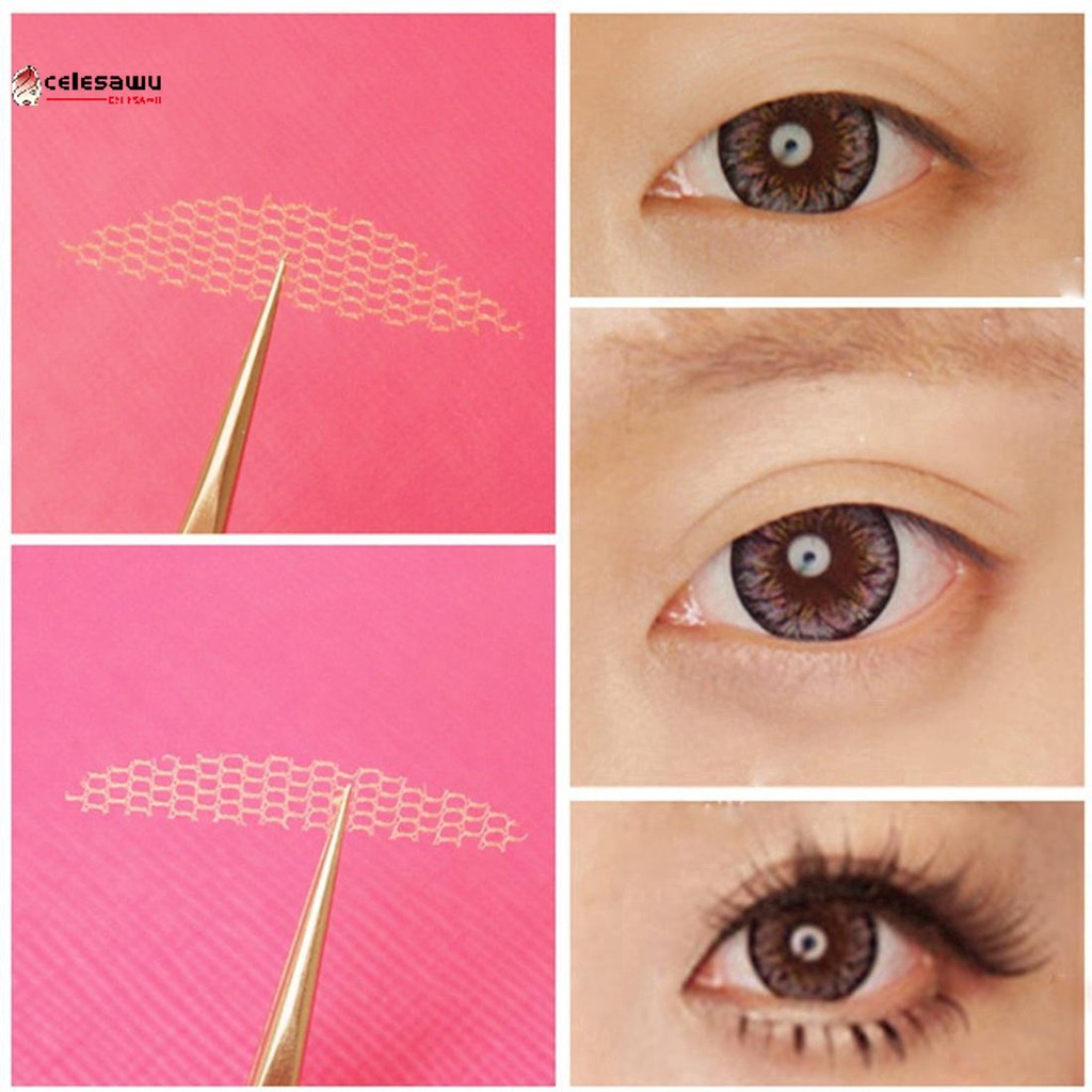 [Hàng mới về] Tờ 24 miếng dán kích mí dạng lưới vô hình