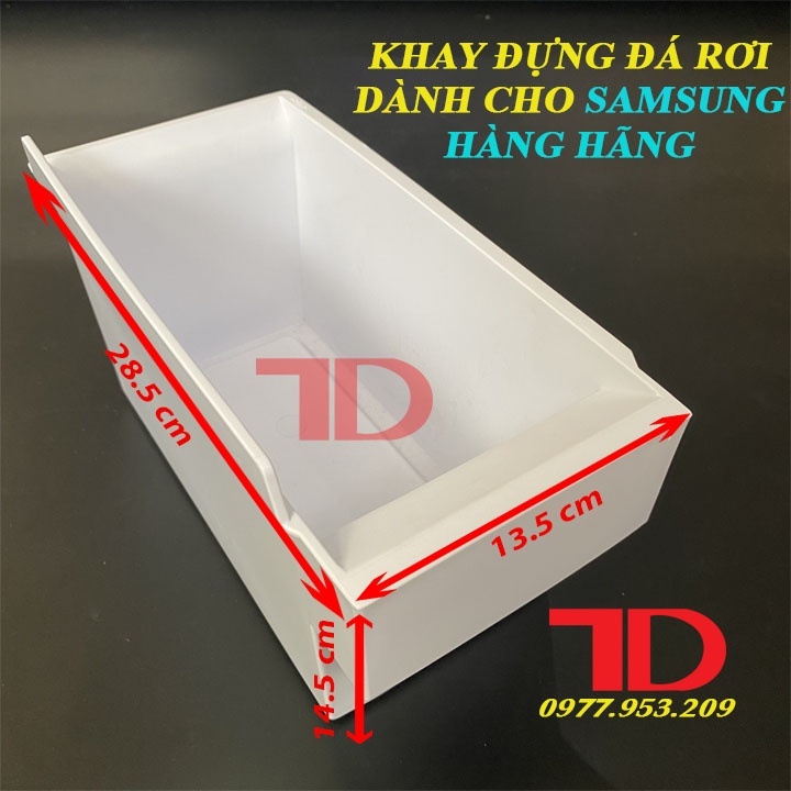 Khay đá rơi tủ lạnh Samsung, Khay làm đá tủ lạnh Samsung