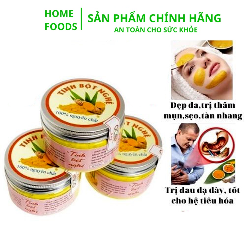Tinh Bột Nghệ, Tinh Bột Nghệ Nguyên Chất 100% Curcumin