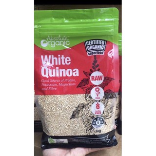Hạt Diêm Mạch White Quinoa Absolute Organic Úc 1kg