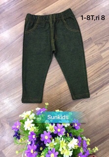 Quần legging co dãn 4 chiều cho bé trai, bé gái