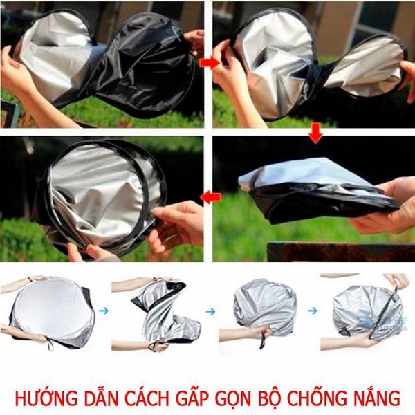 BỘ 6 TẤM CHẮN NẮNG OTO CAO CẤP