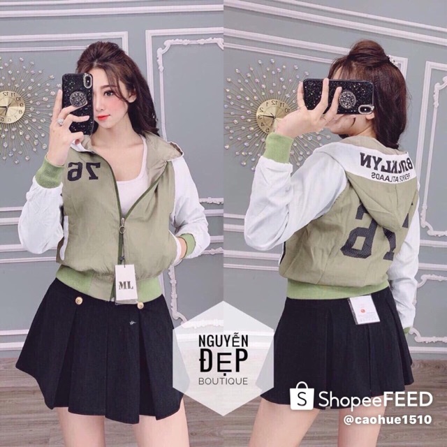 Áo khoác dù 2 lớp 79