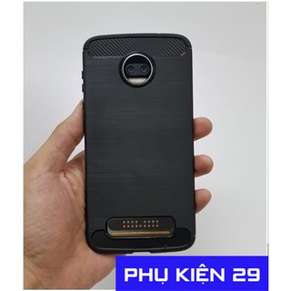 [Motorola Z2 Force] Ốp lưng silicon chống sốc RUGGED