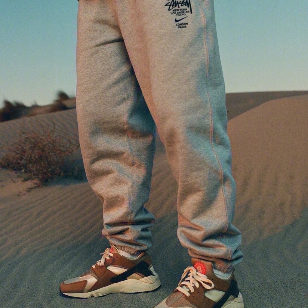 ▲■Nike x stussy 2021 Quần Dài Dáng Rộng Thoáng Khí Dành Cho Nam Và Nữ