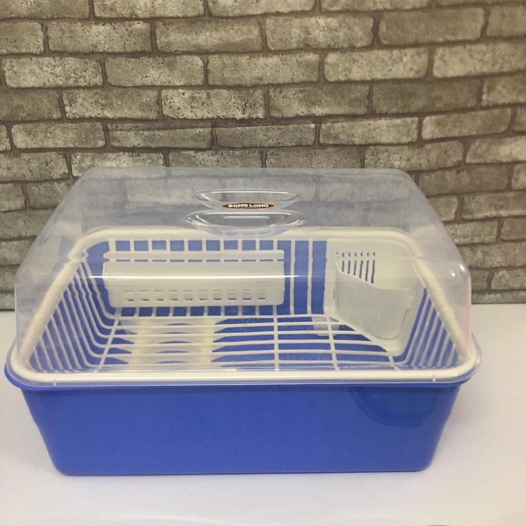 Rổ Nhựa Úp Bát 1 Tầng Dày Đẹp 2166 HSL