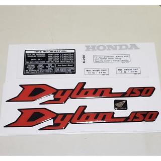 BỘ TEM THÔNG SỐ DYLAN 150