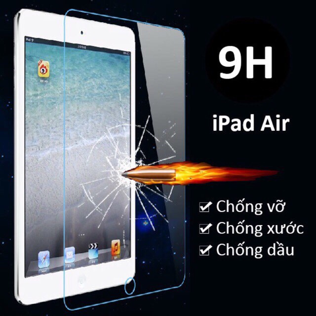 Kính cường lực cho iPAD 2,3,4 - đảm bảo chất lượng - Việt Linh Store