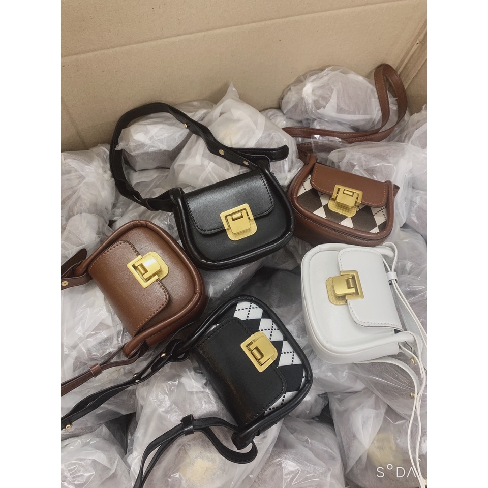 Túi xách mini đeo chéo nữ giá rẻ đẹp đi chơi phong cách thời trang hàn quốc dễ thương cute DC527