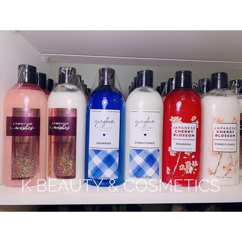 [SẴN] Dầu Gội &amp; Xả Bath &amp; Body Works 473ml