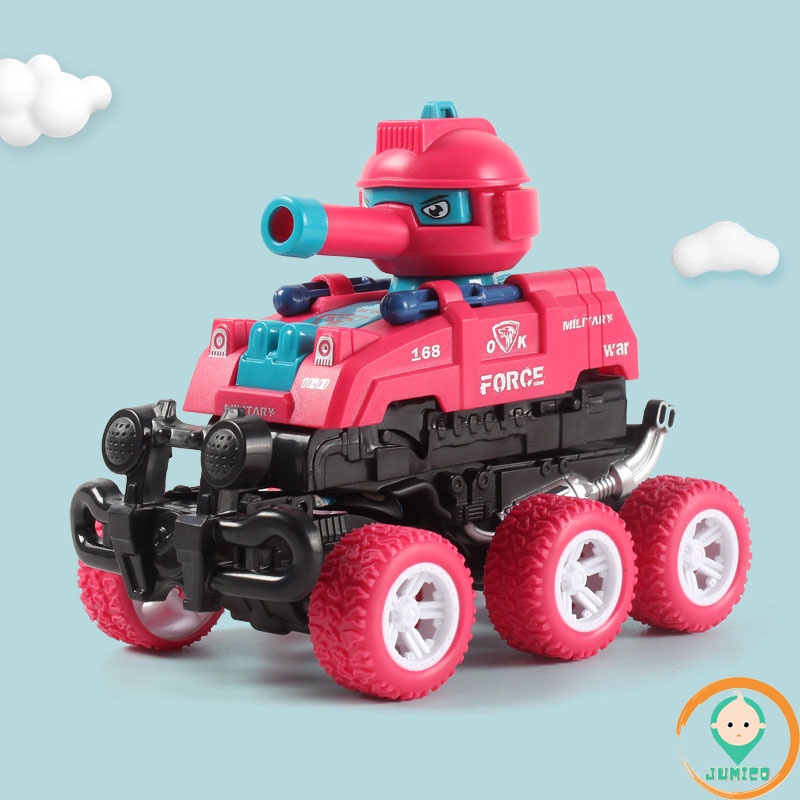 Đồ chơi trẻ em ô tô xe tăng biến hình phát triển trí tuệ vận động cho bé JUMICO OT3