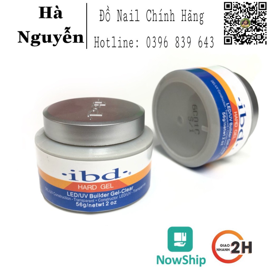 Gel Đắp Móng IBD - Gel Lạnh IBD 56Gr Không NÓng