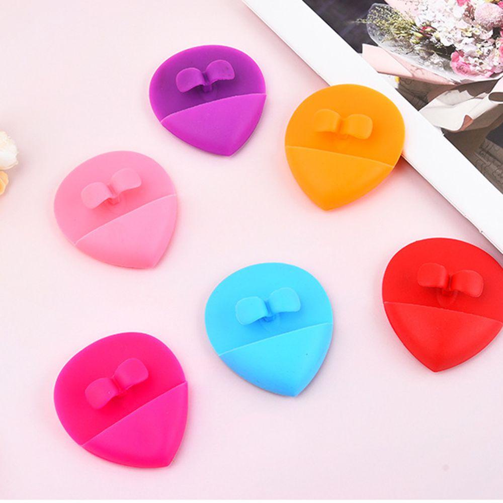 1 Cọ Rửa Mặt Silicone Hình Chiếc Lá Giúp Tẩy Tế Bào Chết Và Làm Sạch Sâu Lỗ Chân Lông