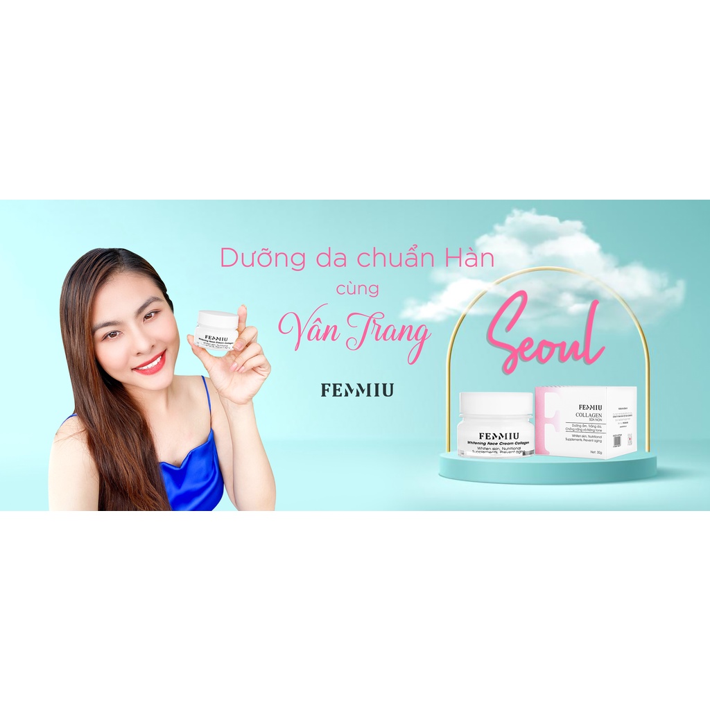 Kem dưỡng Collagen Sữa Non FEMMIU (50g)