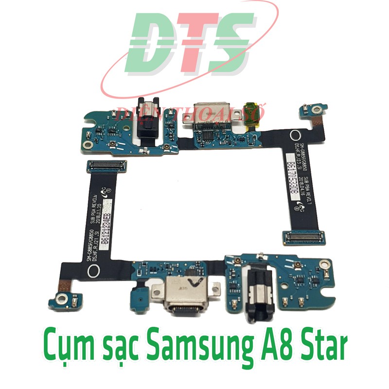 Cụm chân sạc Samsung A8 Star